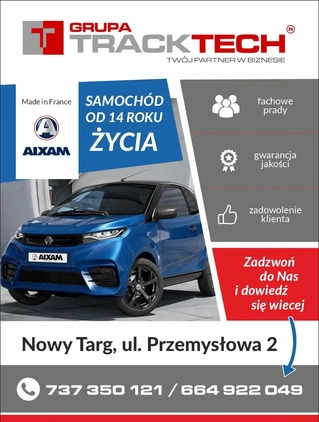 Aixam Coupe cena 72400 przebieg: 1, rok produkcji 2024 z Trzebnica małe 67